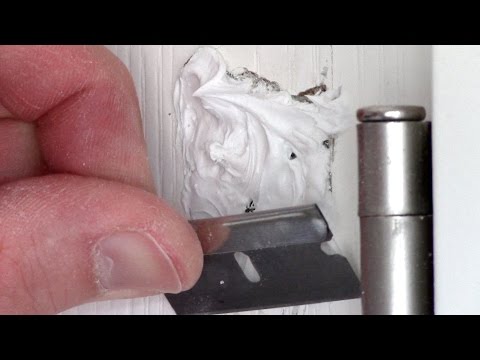 How to Patch a Hole in a hollow core Door - Fix & Repair