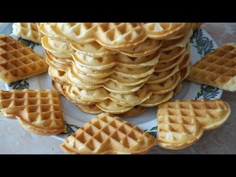 Waffles in an electric waffle iron: classic recipe/Waffles