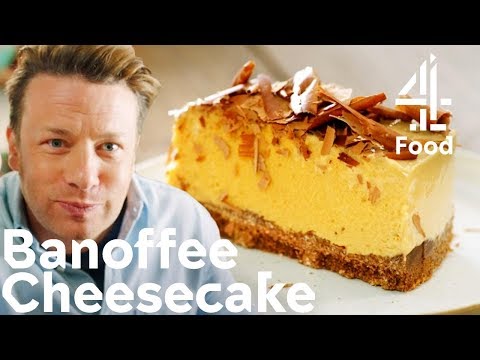 How to Make an ENTICING Banoffee Cheesecake in 30 Minutes! | Jamie's Quick & Easy Food