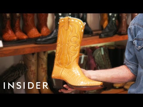 How $3,000 Custom Cowboy Boots Are Made | Master Craft | Insider Art