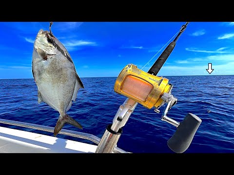 Fishing 60 miles out on a *24ft* Bay Boat When I Caught THIS....[Catch, Clean, Cook]