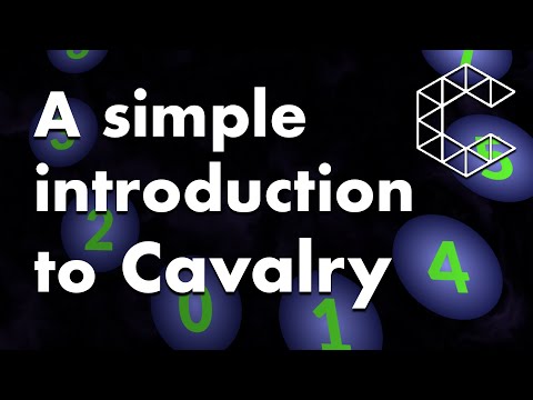 A Simple Introduction to Cavalry: Indexed Circle