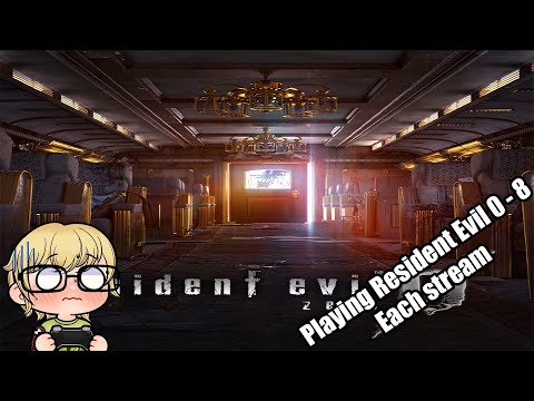 Playing Resident Evil 0 - 8 almost finish with then onwards to 2(Resident Evil 1 Remake)