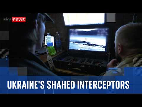 Meet the team charged with bringing down Russia's deadly Shahed drones | Ukraine War