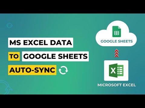 Auto-Sync Data from Excel to Google Sheets