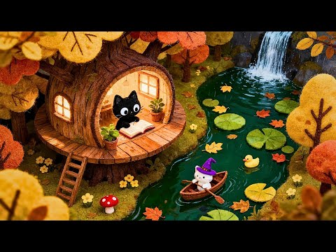 Stay cozy, keep rowing. ☔ Jazzy Lo-fi Rain / Autumn Study Beats / Chill, Focus, Work