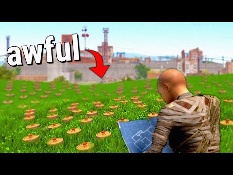 I Placed 1000 Hidden Landmines Around Outpost