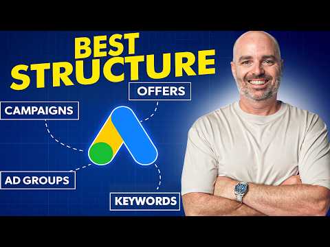The BEST Google Ads Account Structure ... for your business