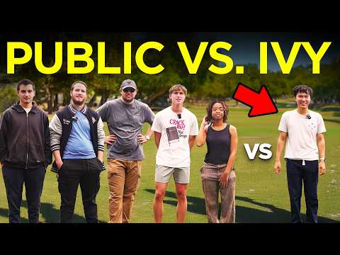 Ivy League Student vs. 5 Public College Students