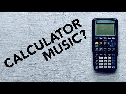 Making music with a graphing calculator?