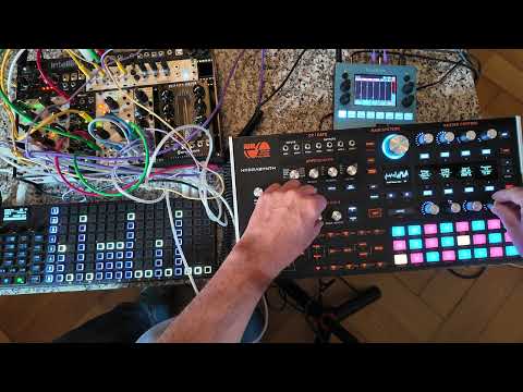 ✨️ "HYDRA/VIBES" 🔊 small setup ASM Hydrasynth + OXI ONE MK2 - my first #hydrasynth #oxione jam 👻