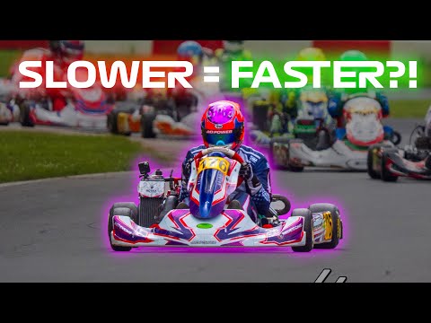 I DOMINATED This Go Kart Race By Driving SLOWER?!