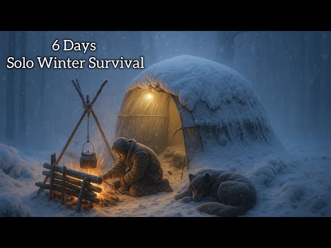 Extreme Survival: 6 Days Alone in the Deadly -31°C Blizzard