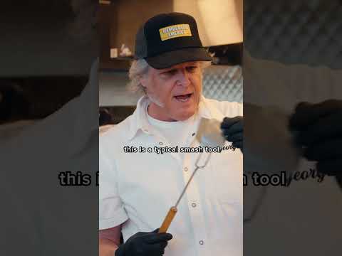 Burger scholar George Motz describes the delicious 😋 DNA of the smash burger 🍔