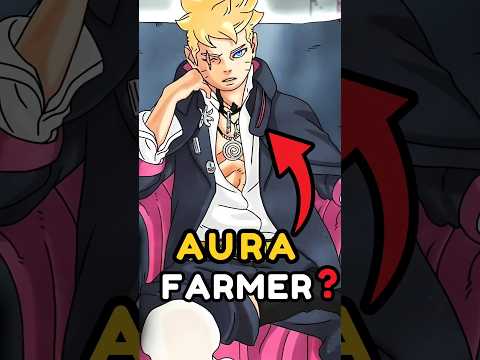 brouto aura farming is real |sarada gets caught by daemon #anime #boruto #naruto #kawaki