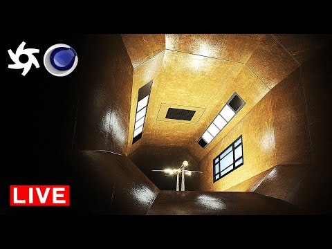 CREATE a Cinematic SCI-FI Interior [Cinema 4D + Octane]