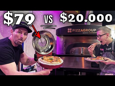 NEAPOLITAN PIZZA IN A $20.000 vs $79 PIZZA OVEN