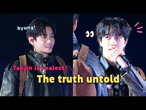 Taejin / JinV: Taejin is the realest ship in BTS 🤭 ( Run Seokjin encore analysis)
