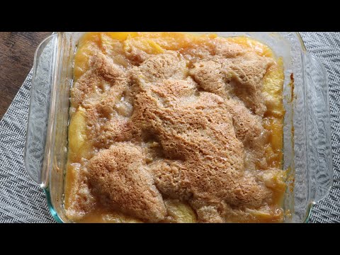 WOW! Peach Cobbler Recipe You'll CRAVE!