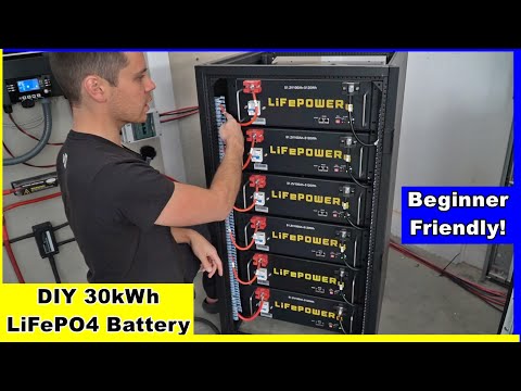 How to Build an EG4 30 kWh LiFePO4 Server Rack Battery