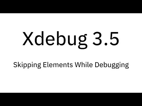 Xdebug 3.5: Skipping Elements While Debugging