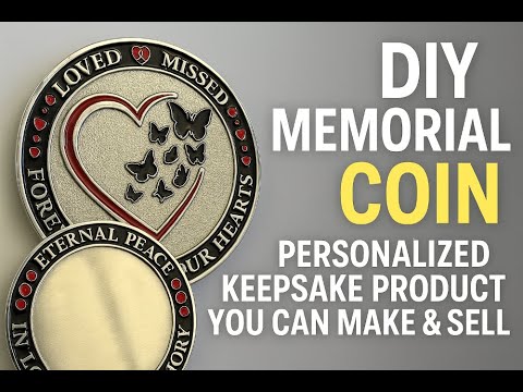 Make Custom Challenge Coins At Home With This GENIUS Hack!