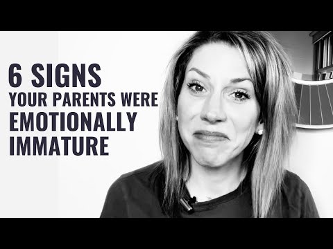 6 Signs You Had Emotionally Immature Parents