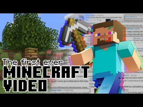 What is the FIRST Minecraft Video?
