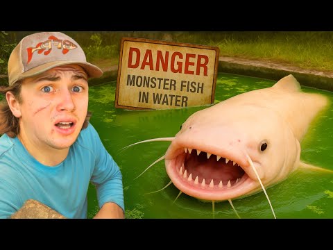 Saving Monster Fish Living in Abandoned Pond!