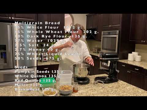 Professional Baker Teaches a Healthy Multigrain Bread!