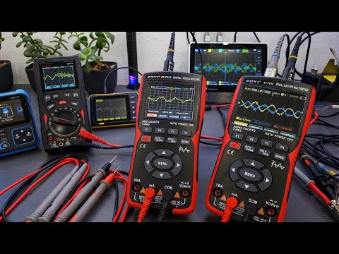 ZOYI ZT-703S 50MHz 2Ch Digital Oscilloscope Multimeter Review and Comparison