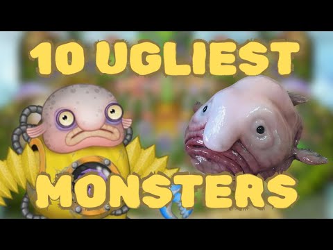 The 10 UGLIEST Monsters In My Singing Monsters