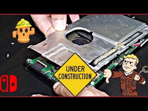 Nintendo Switch Teardown - Dust Cleaning