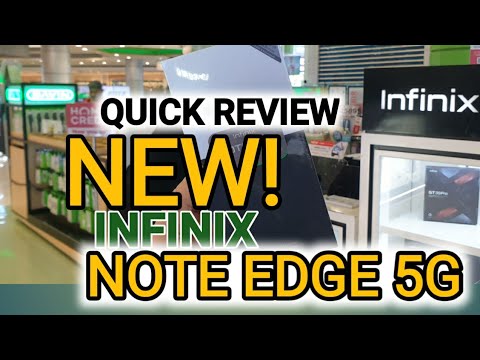 INFINIX NOTE EDGE SPECS (QUICK REVIEW)