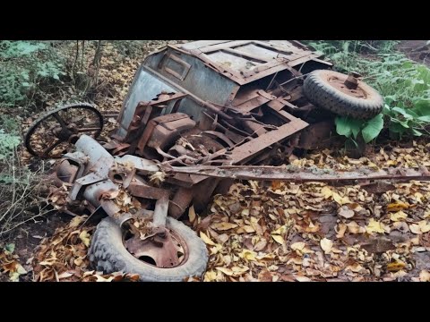 "🚗" Genius Restoring a Diesel Tricycle Abandoned Years After an Accident:⚡ A Perfect Restoration
