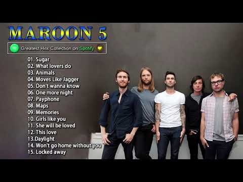 Maroon5 노래 모음 광고없는 - Maroon5 Full Album - Maroon5 Greatest Hit