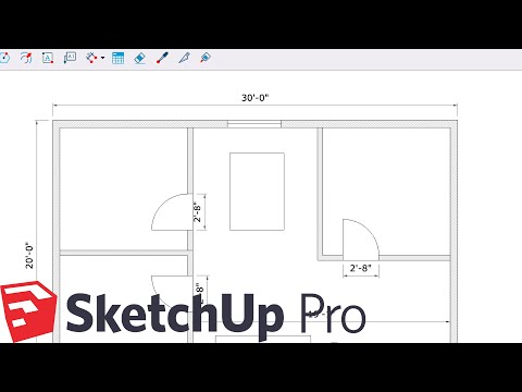 How to Make Floor Plans in Sketchup (Pro)