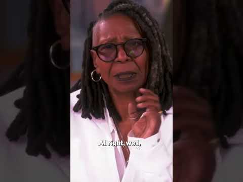 Whoopi Goldberg Calls Trump Out On 'The View' For Skipping Kid Rock's Halftime Show #shorts