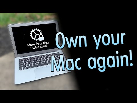 How to bypass an MDM lock on a Pre-T2 Mac!