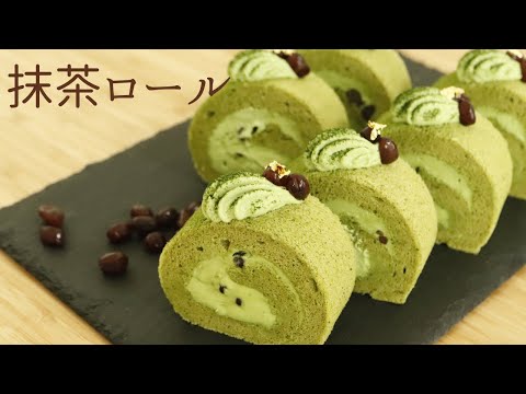How to make Matcha roll cake - A pastry chef teaches you how to make sweets!