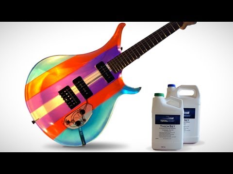 I Built a Guitar Out of Epoxy Resin