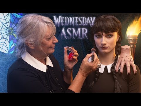ASMR - Turning Me Into Wednesday Addams!