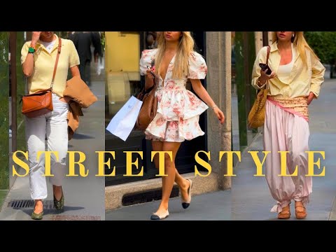 Street Style Inspiration from Milan | Italian Elegance, Luxury Outfits and Iconic Fashion | May 2025