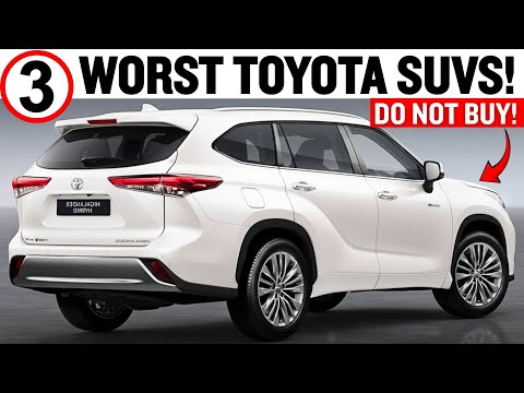 The 3 WORST and 4 BEST TOYOTA SUVs You Can BUY in 2025 & 2026!