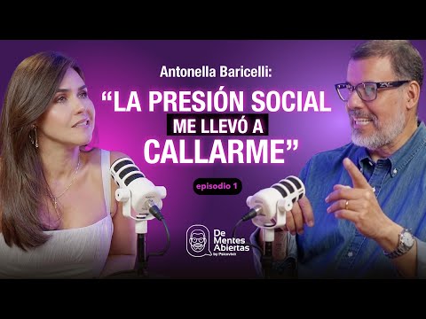 Lo que me hicieron callar: Antonella Baricelli se confiesa en   ⁨@DeMentesAbiertasbyPsicovivir⁩
