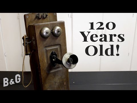 1900s Antique Telephone Restoration