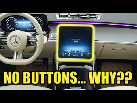 The REAL Reason Modern Cars Have Huge Screens — and Why Buttons Disappeared
