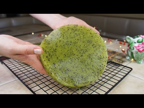 KIWI CAKE LAYER RECIPE | KIWI FRUIT CONFIT RECIPE