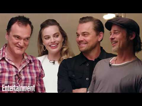 Leonardo DiCaprio, Brad Pitt, Margot Robbie & Quentin Tarantino on 'Once Upon a Time In Hollywood
