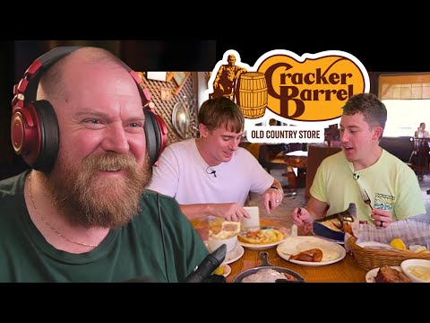 Two Brits Try Cracker Barrel For The First Time – My Aussie Reaction!